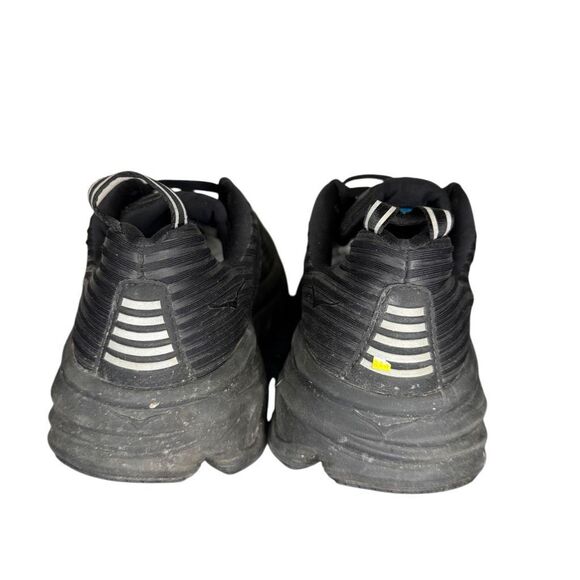 Mens Sneakers Hoka One One M Bondi 6 Running F27219K Black Size US 9.5 - Picture 7 of 9